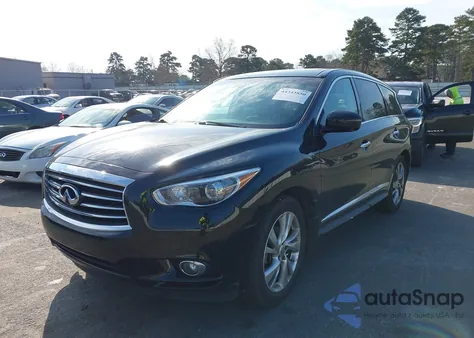 2013 Infiniti Jx35 z USA, uszkodzony, nr VIN 5N1AL0MM6DC302806